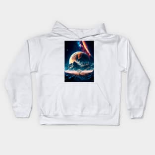 Chaotic Vistas, Magical Universe Kids Hoodie